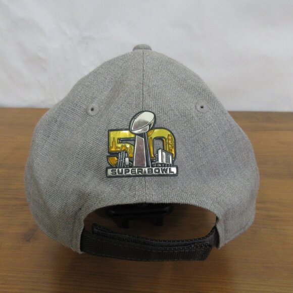 Carolina Panthers New Era 9FORTY Super Bowl 50 NFC Conference Champions Hat Cap - Picture 2 of 10